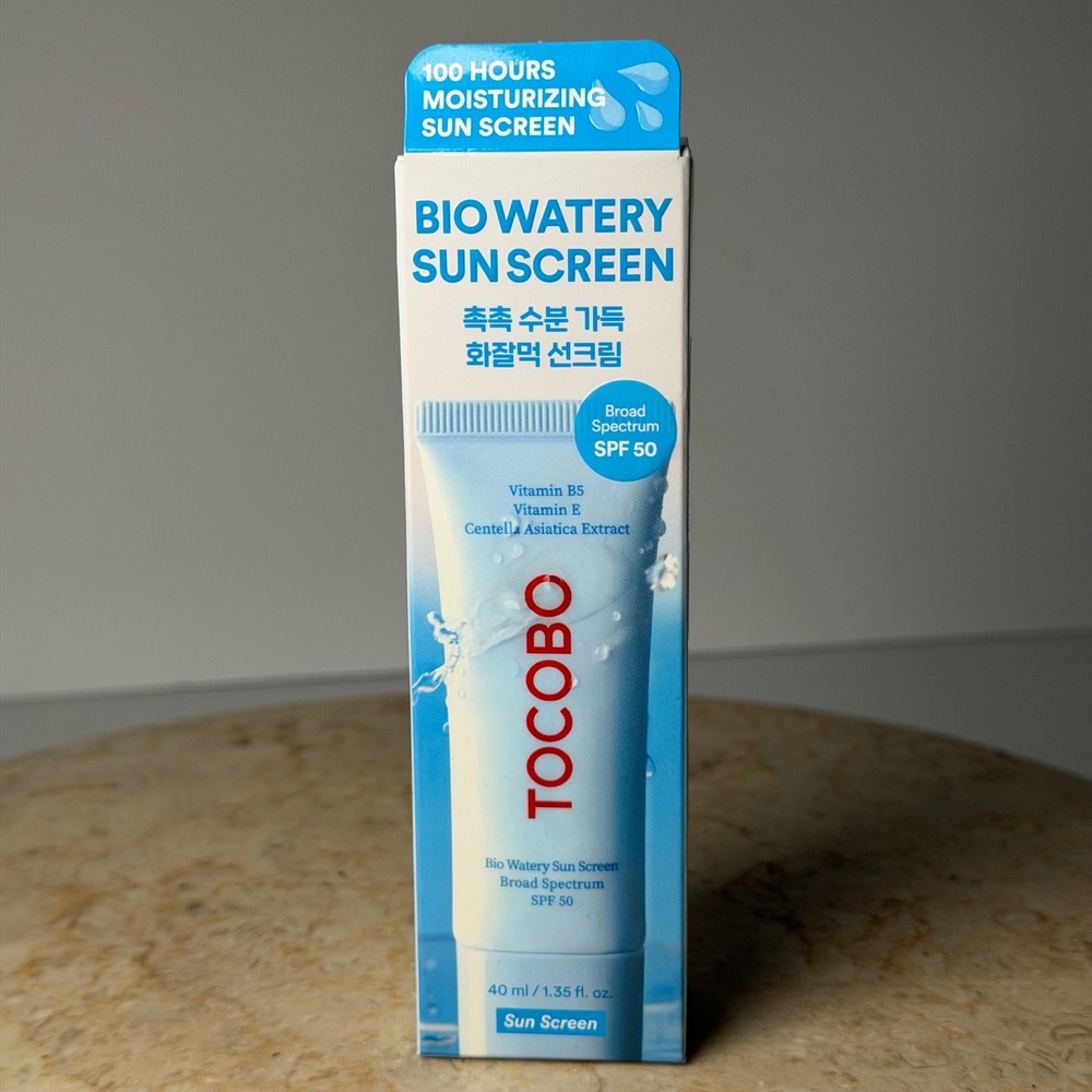 TOCOBO Bio Watery Sun Screen 40ml SPF 50 Vegan K-Beauty Hydrating Sunscreen